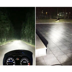 H4 DC12-80V / 10W / 6000K / 3000K / 800LM Bicolor Motorcycle Headlights with Projector Lens, H4 – Durable Build, Easy to Use