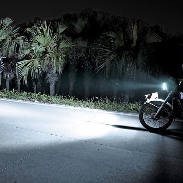 H4 DC12-80V / 10W / 6000K / 3000K / 800LM Bicolor Motorcycle Headlights with Projector Lens, H4 – Durable Build, Easy to Use