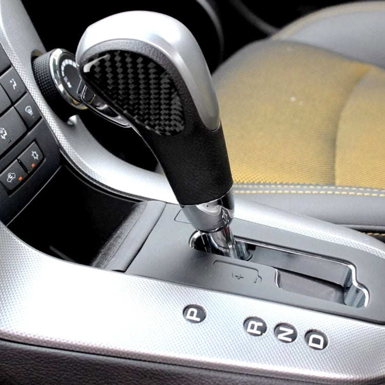 Car Carbon Fiber Center Control Gear Shift Panel Decorative Sticker for Chevrolet Cruze 2009-2015, Left and Right Drive Universal, Gear Shift Panel – Durable Build, Easy to Use