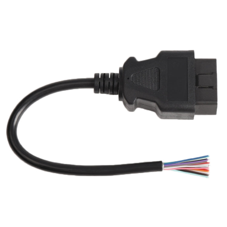 16PIN Male OBD Cable Opening Line OBD 2 Extension Cable for Car Diagnostic Scanner, Cable Length: 30cm, 30cm – Durable Build, Easy to Use