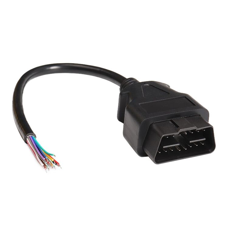 16PIN Male OBD Cable Opening Line OBD 2 Extension Cable for Car Diagnostic Scanner, Cable Length: 100cm, 100cm 100cm