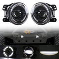 2 PCS 4 inch Car LED Angel Eyes Spotlight Modified Fog Lights for Jeep Wrangler / Dodge / Chrysler PT Cruiser, For Jeep / Dodge For Jeep Dodge