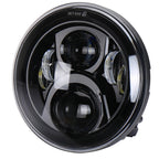 7 inch Round LED Motorcycle Headlight Modified Spotlight for Honda, For Honda, For Honda Silver