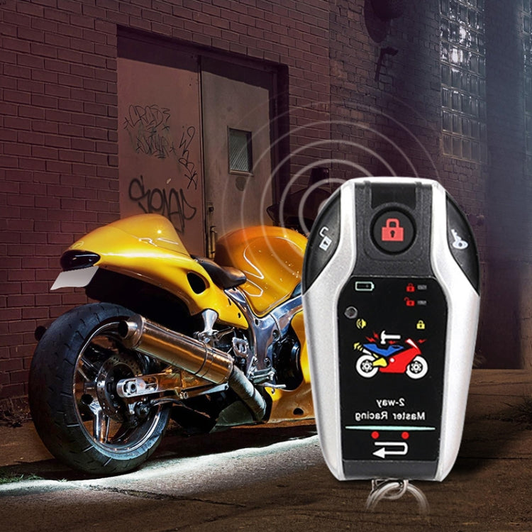 Universal Motorcycle Alarm Bidirectional Anti-theft Device with Induction Remote Control, Anti-theft Device – Waterproof