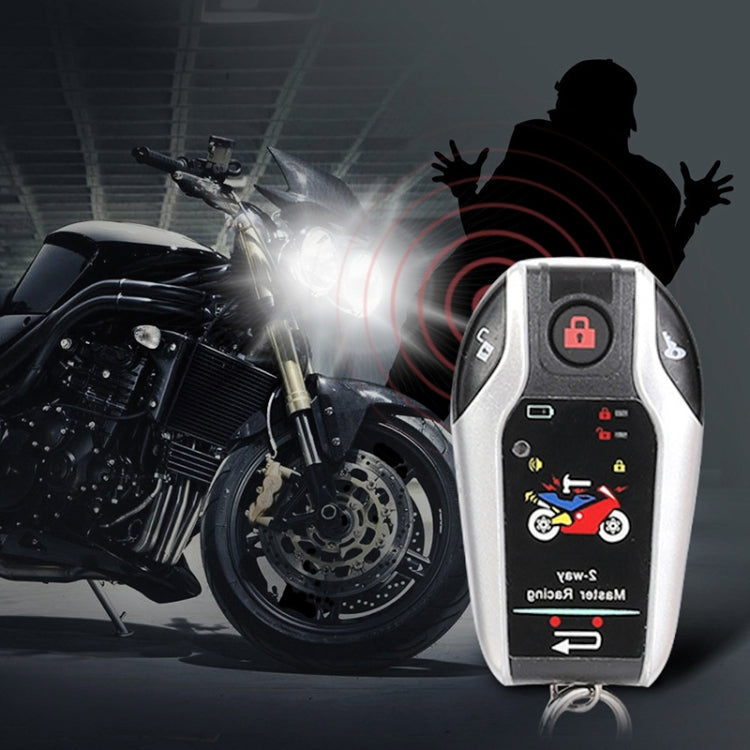 Universal Motorcycle Alarm Bidirectional Anti-theft Device with Induction Remote Control, Anti-theft Device – Waterproof