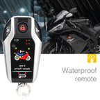 Universal Motorcycle Alarm Bidirectional Anti-theft Device with Induction Remote Control, Anti-theft Device – Waterproof
