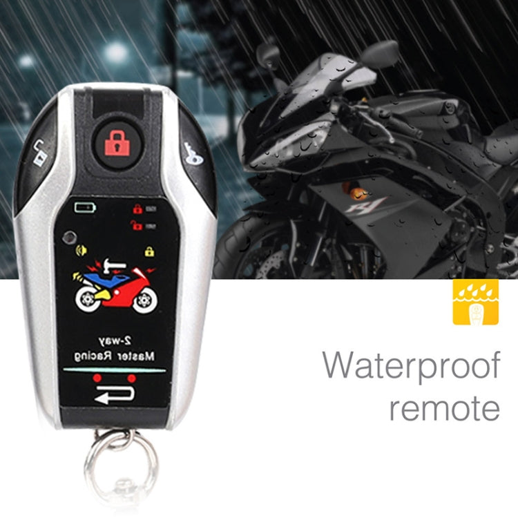 Universal Motorcycle Alarm Bidirectional Anti-theft Device with Induction Remote Control, Anti-theft Device – Waterproof