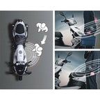 Universal Motorcycle Alarm Bidirectional Anti-theft Device with Induction Remote Control, Anti-theft Device – Waterproof
