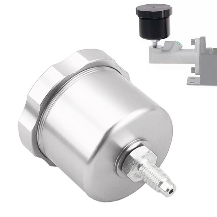 XH-BK017 Car Racing Drift Modified Aluminum Alloy CNC Competitive Hydraulic Handbrake Oil Tank Pot – Aluminum Alloy Silver