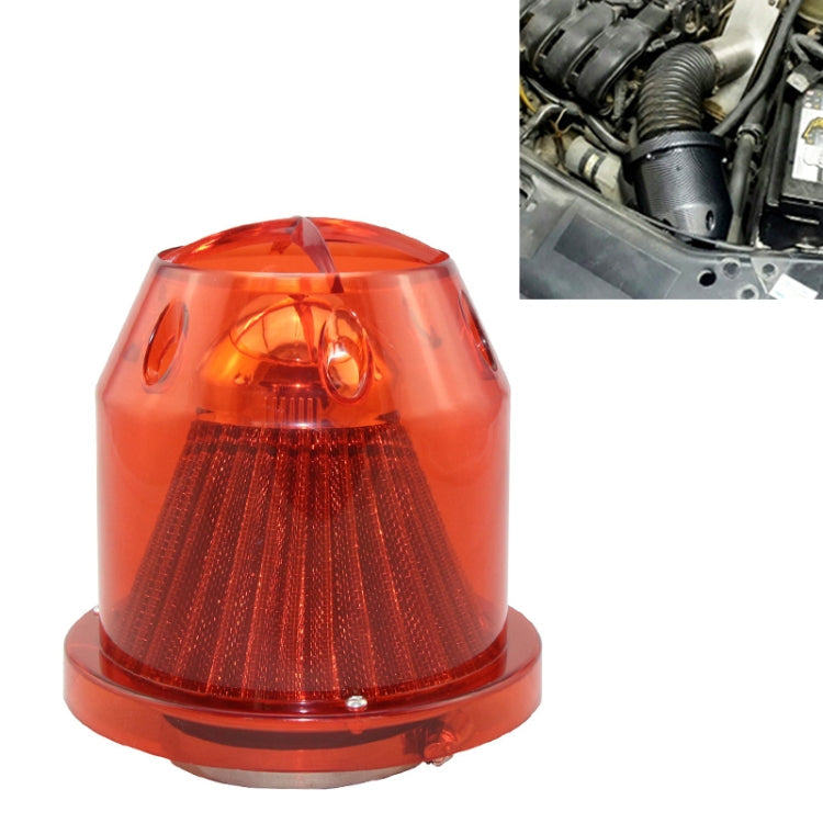 XH-UN005 Car Universal Modified High Flow Mushroom Head Style Intake Filter for 76mm Air Filter, XH-UN005(Carbon Fiber Black), XH-UN005(Blue), XH-UN005(Red), XH-UN005(Silver) – Durable Build, Easy to Use XH-UN005(Red) Red
