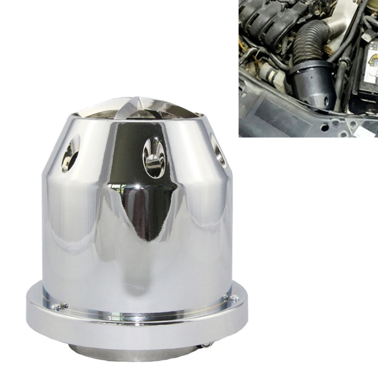 XH-UN005 Car Universal Modified High Flow Mushroom Head Style Intake Filter for 76mm Air Filter, XH-UN005(Carbon Fiber Black), XH-UN005(Blue), XH-UN005(Red), XH-UN005(Silver) – Durable Build, Easy to Use XH-UN005(Silver) Silver
