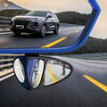 3R-146 3 in 1 Car Rearview Auxiliary Blind Spot Mirror Rear View 146 Front Wheel Mirror for Right Side, 3 in 1 Black Right 3 in 1 Black Right