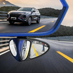 3R-146 3 in 1 Car Rearview Auxiliary Blind Spot Mirror Rear View 146 Front Wheel Mirror for Right Side, 3 in 1 Black Right 3 in 1 Black Right