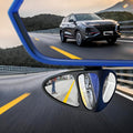 3R-151 3 in 1 Car Rearview Auxiliary Blind Spot Mirror Rear View 146 Front Wheel Mirror for Left Side, 3 in 1 Black Left 3 in 1 Black Left