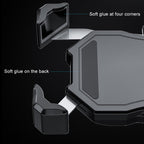 Motorcycle / Bicycle Semi-automatic Contraction Fixing Bracket Phone Holder, Phone Holder