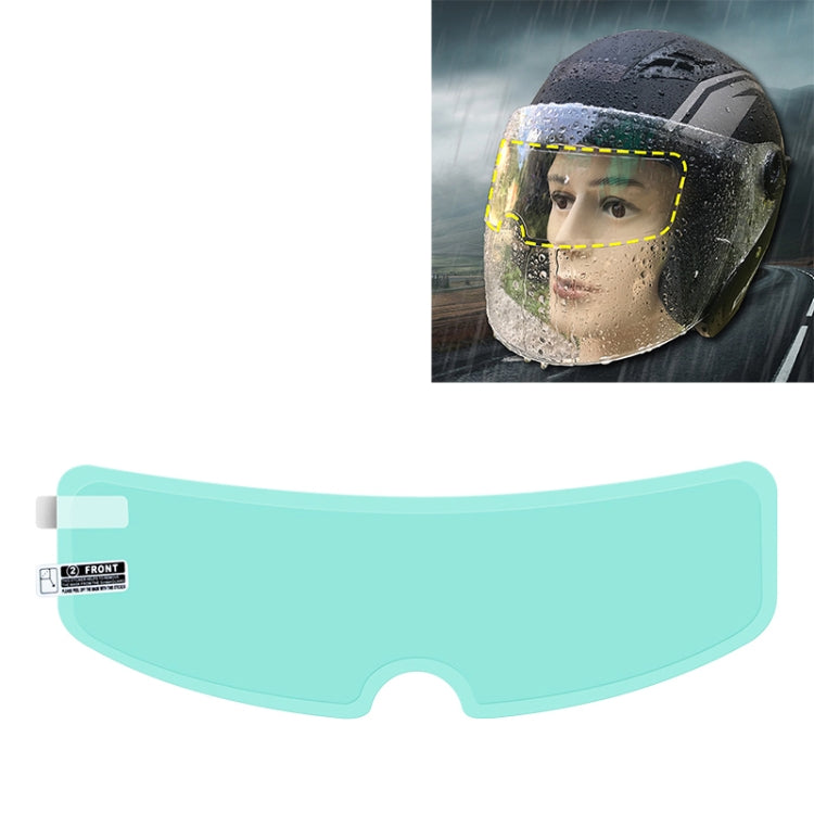 Motorcycle Helmet Visor Anti-fog Shield Helmet Film, 24.5x7.5cm 24.5x7.5cm