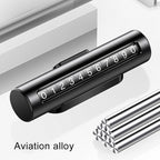 Car Metal Roller Creative Temporary Parking Card Parking Number Card, Metal Roller(Black), Metal Roller(Red), Metal Roller(Silver), Metal Roller (Silver Grey)