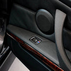 2 in 1 Three Color Carbon Fiber Car Right Driving Lifting Panel Decorative Sticker for BMW E92 2005-2012, For BMW (Right Driving)
