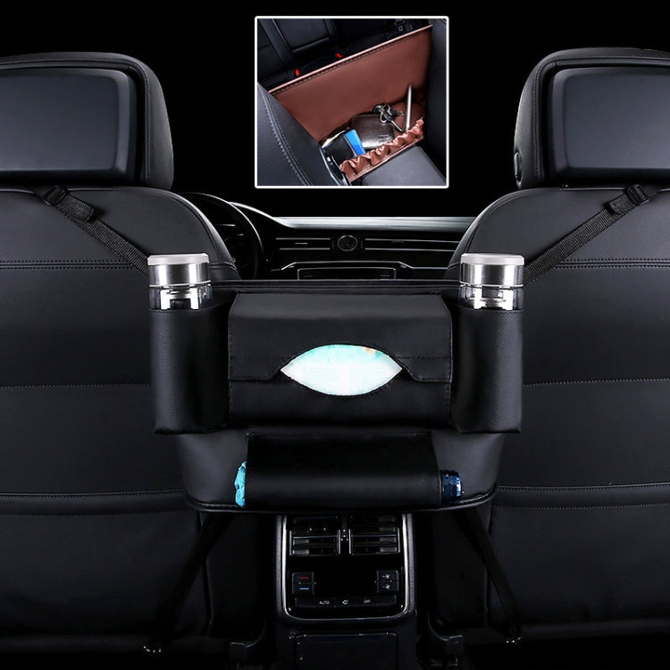 Car Front Seat Hanging Bag Paper Towel / Water Cup Storage Bag, Paper Towel / Water Cup (Red), Paper Towel / Water Cup (Wine Red), Paper Towel / Water Cup (Brown), Paper Towel / Water Cup (Black), Paper Towel / Water Cup, Paper Towel / Water Cup... Paper Towel Water Cup (Black) Black