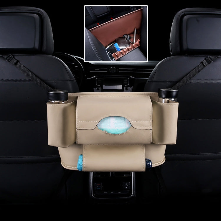 Car Front Seat Hanging Bag Paper Towel / Water Cup Storage Bag, Paper Towel / Water Cup (Red), Paper Towel / Water Cup (Wine Red), Paper Towel / Water Cup (Brown), Paper Towel / Water Cup (Black), Paper Towel / Water Cup, Paper Towel / Water Cup... Paper Towel Water Cup (Beige) Beige