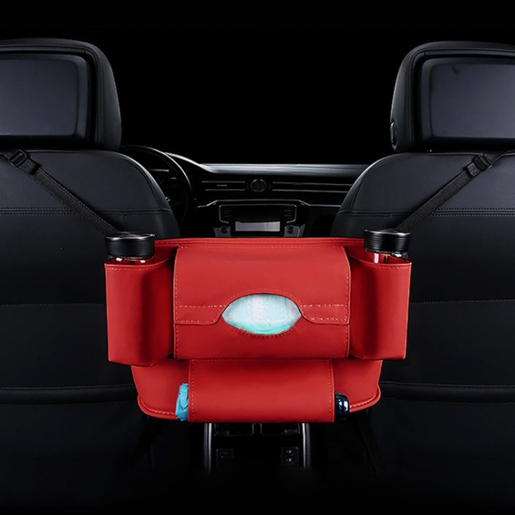 Car Front Seat Hanging Bag Paper Towel / Water Cup Storage Bag, Paper Towel / Water Cup (Red), Paper Towel / Water Cup (Wine Red), Paper Towel / Water Cup (Brown), Paper Towel / Water Cup (Black), Paper Towel / Water Cup, Paper Towel / Water Cup (Beige)