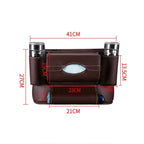 Car Front Seat Hanging Bag Paper Towel / Water Cup Storage Bag, Paper Towel / Water Cup (Red), Paper Towel / Water Cup (Wine Red), Paper Towel / Water Cup (Brown), Paper Towel / Water Cup (Black), Paper Towel / Water Cup, Paper Towel / Water Cup (Beige)