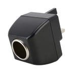 Vehicle Cigarette Lighter Socket Adapter Charger Switch UK Plug, UK Plug