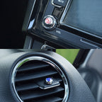 6 in 1 Car Diamond Sticker Set Personality Crystal Decoration