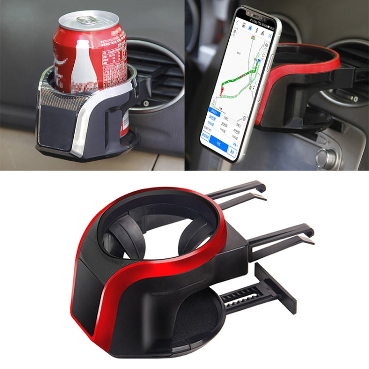 2 in 1 Car Air Outlet Magnetic Mount Beverage Cup Stand Phone Holder, 2 in 1 Phone Holder, 2 in 1 Phone Holder(Red) – Magnetic 2 in 1 Phone Holder(Red) Red