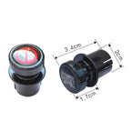 2 PCS / Set Car Cigarette Lighter Dust Cover Plug, Car Cigarette Lighter Dust Cover