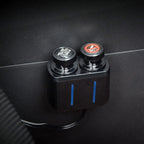 2 PCS / Set Car Cigarette Lighter Dust Cover Plug, Car Cigarette Lighter Dust Cover