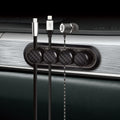 Car Carbon Fiber Magnetic Clamp Cable Storage Box Creative Desktop Hub Organizer, Desktop Hub Organizer Desktop Hub Organizer