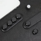 Car Carbon Fiber Magnetic Clamp Cable Storage Box Creative Desktop Hub Organizer, Desktop Hub Organizer
