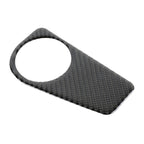 Car Carbon Fiber Headlight Switch Panel Decorative Sticker for Volkswagen Tiguan L 2019-2021, Low Configuration, Headlight Switch, Low Configuration