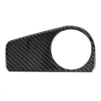 Car Carbon Fiber Headlight Switch Panel Decorative Sticker for Volkswagen Tiguan L 2019-2021, Low Configuration, Headlight Switch, Low Configuration