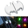 2 PCS Car LED Door Warning Lights Anti-collision Door Opening Lamp Flashing Lights, Door Warning Lights (Silver) – Magnetic Door Warning Lights (Silver) Silver