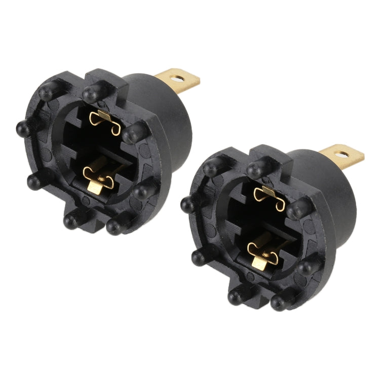 TK-203 1 Pair H7 Halogen Headlight Holder for Mazda 3 5 323 / Kawasaki ER6-F 2002-2005, For Mazda 3 5 323 For Mazda 3 5 323