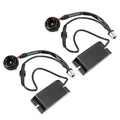 2 PCS 1156 / BAU15S DC12V 50W 6 Ohms Turn Signal / Reversing Light / Brake Light Split Dual Resistance Decoder, 1156 / BAU15S 1156 BAU15S