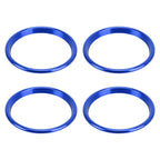 4 PCS Car Metal Air Outlet Decorative Outside Ring for Audi A3 / S3 / Q2L, For Audi A3 / S3 / Q2L