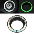 For Ford Fluorescent Aluminum Alloy Ignition Key Ring, Inside Diameter: 3.2cm, For Ford (Black), For Ford (Gold), For Ford (Red), For Ford (Silver), For Ford (Sky Blue)