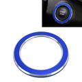For Renault Metal Ignition Key Ring, Inside Diameter: 4.8cm, For Renault (Blue), For Renault (Red) For Renault (Blue) Blue