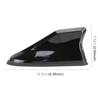 Universal Car Antenna Aerial Shark Fin Radio Signal, Universal, Universal (Carbon Fiber Black)