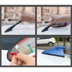 Universal Car Antenna Aerial Shark Fin Radio Signal, Universal, Universal (Carbon Fiber Black)