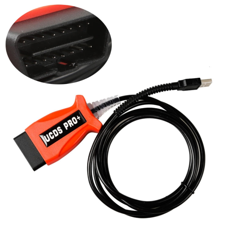 UCDS PRO+ Car OBD2 Diagnostic Tool with 35 Tokens UCDS for Ford USB Connection, UCDS PRO+ UCDS PRO+