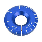 For Volkswagen Metal Ignition Key Ring, Diameter: 4.8cm, For Volkswagen (Blue), For Volkswagen (Red), For Volkswagen (Silver)