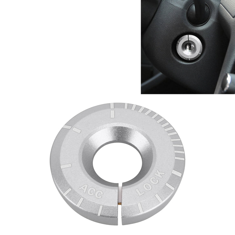 For Volkswagen Metal Ignition Key Ring, Diameter: 4.8cm – Durable Build, Easy to Use, For Volkswagen (Blue), For Volkswagen (Red), For Volkswagen (Silver) For Volkswagen (Silver) Silver