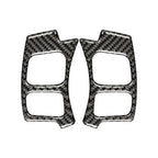 Car Carbon Fiber Steering Wheel Button Decorative Sticker for Lexus IS250 NX200 200t 300h 13-, Left Drive, Steering Wheel Button A Style, Left Drive