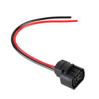 2 PCS H16 Bulb Holder Base Female Socket with Cable, H16