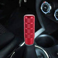 Universal Car Threaded Post Gear Head Gear Shift Knob Red