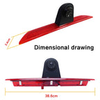 PZ466 Car Waterproof 170 Degree Brake Light View Camera for Ford Transit 2014-2015, PZ466 – Waterproof